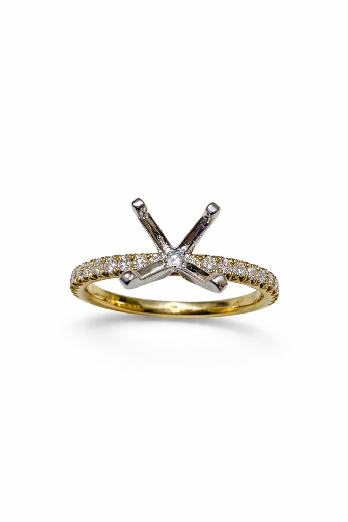 BOND PRONG HEAD RING — Ring | Eterna Jewels Austin TX