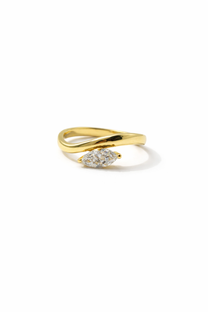 THE MARQUISE WAVE RING — Ring | Eterna Jewels Austin TX