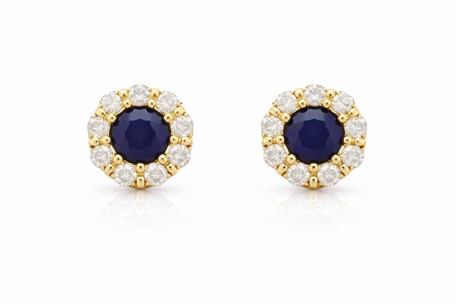 CELESTIAL SAPPHIRE DIAMOND SET — Necklace | Eterna Jewels Austin TX