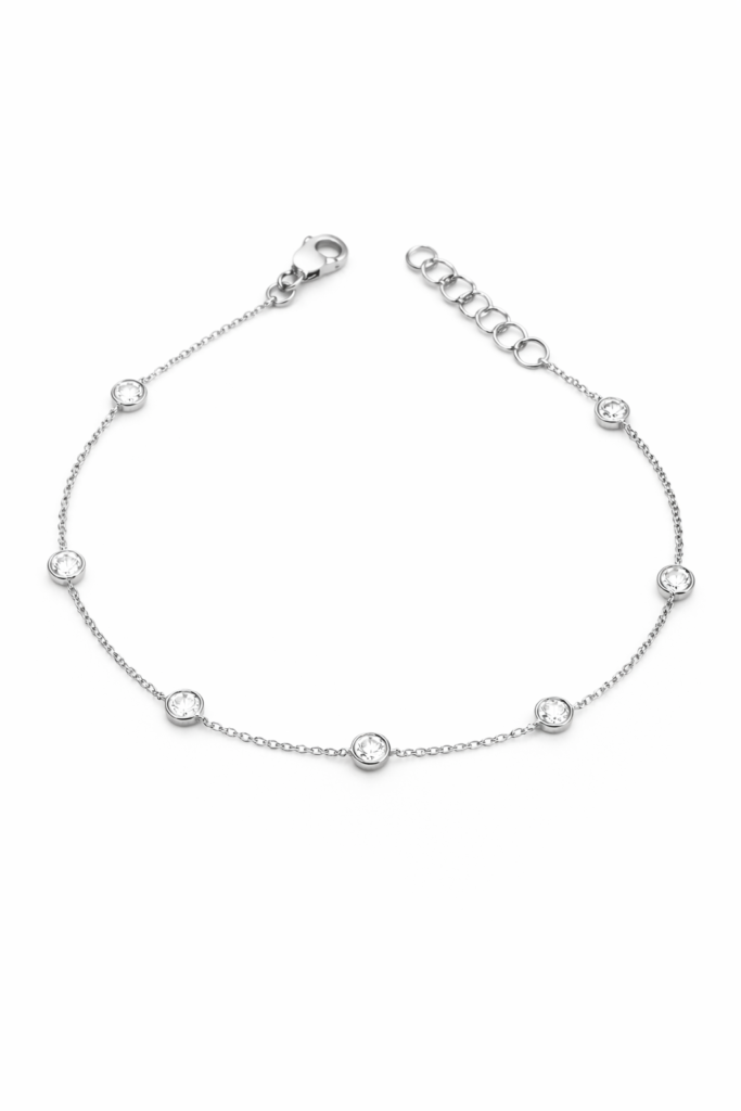 DIAMOND STARLINE BRACELET — Bracelet | Eterna Jewels Austin TX