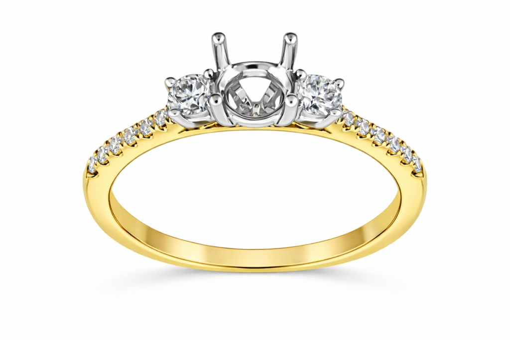 ROUND CUT PRONG HEAD RING — Ring | Eterna Jewels Austin TX