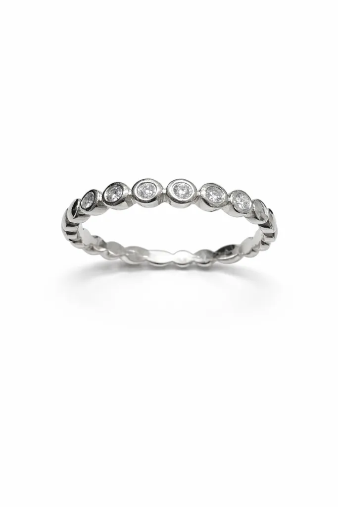 AURELIA BEZEL BAND — Ring | Eterna Jewels Austin TX