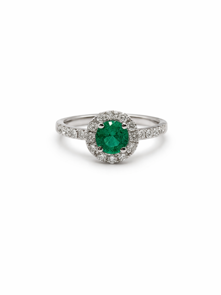 VERDELUXE EMERALD RING — Ring | Eterna Jewels Austin TX