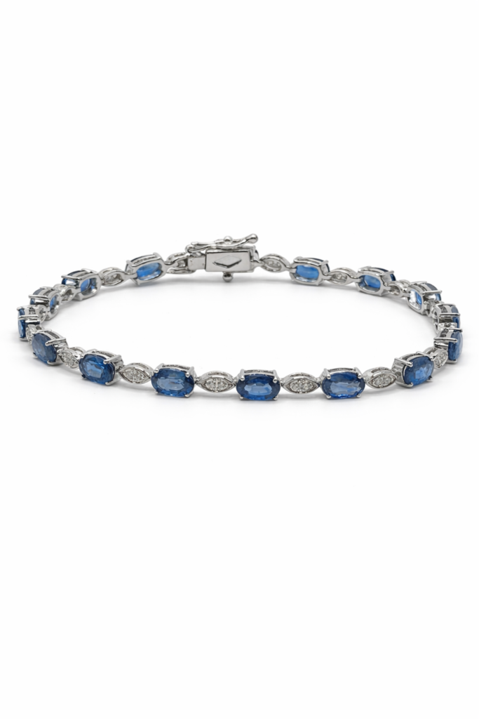NOCTRYX SAPPHIRE BRACELET — Bracelet | Eterna Jewels Austin TX
