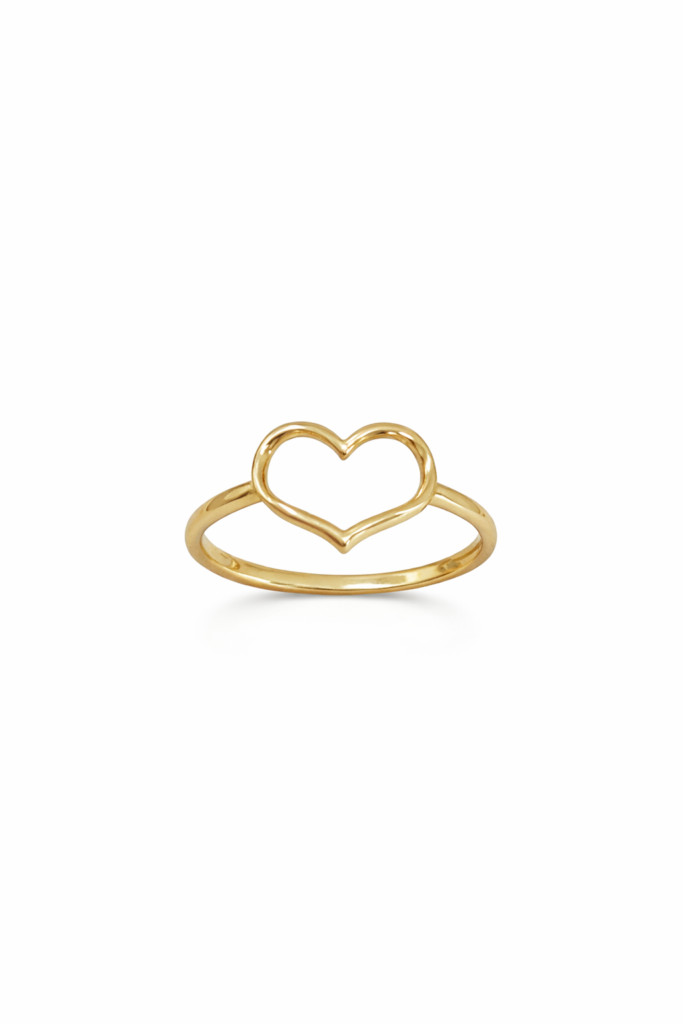 HEART RING 10053 — Ring | Eterna Jewels Austin TX