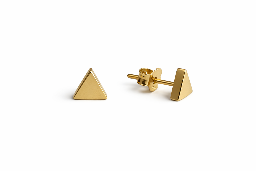 TRIANGLE STUD 10099 — Earrings | Eterna Jewels Austin TX
