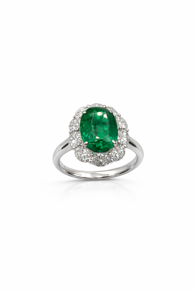 EMERALD OBSCURA BLOOM RING — Ring | Eterna Jewels Austin TX