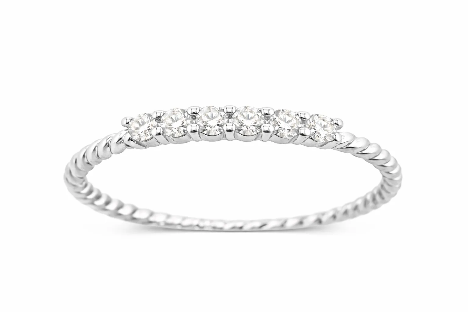 TWISTED LUMINA BAND RING — Ring | Eterna Jewels Austin TX