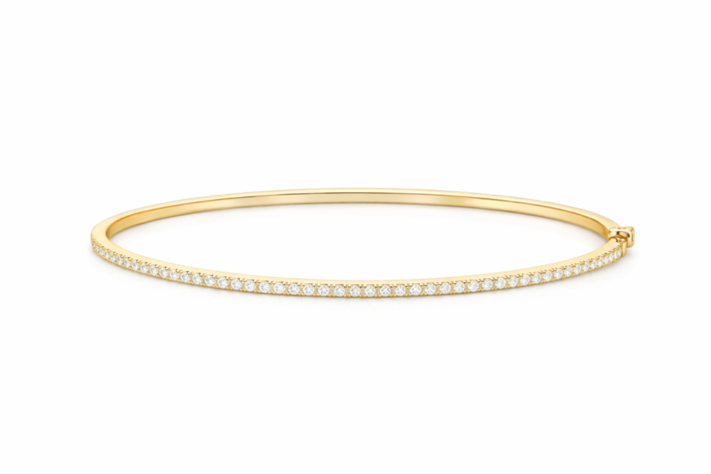 LUMEN LINE BANGLE — Bracelet | Eterna Jewels Austin TX