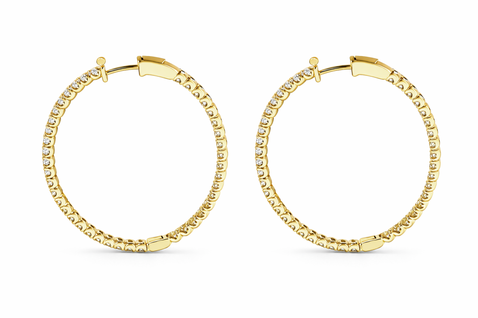LUXE HOOPS — Earrings | Eterna Jewels Austin TX