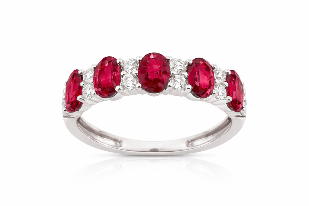 RUBY EVANTHE BAND RING — Ring | Eterna Jewels Austin TX