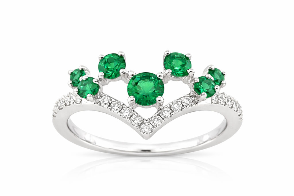 VERDANT TIARA BAND RING — Ring | Eterna Jewels Austin TX