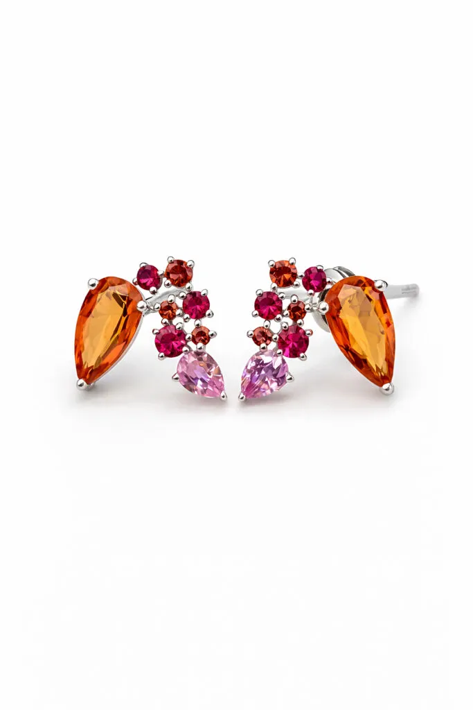 RADIANT AMBER  EARRINGS — Earrings | Eterna Jewels Austin TX