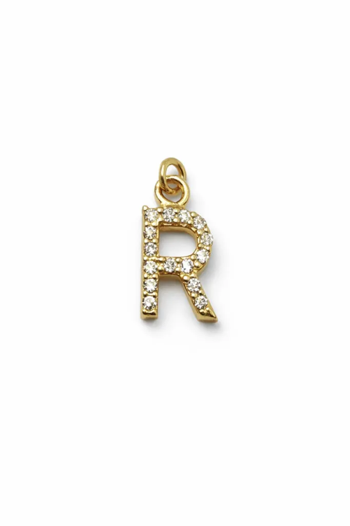 LETTER "R" CHARM 10150 — Permanent Jewelry Accessories | Eterna Jewels Austin TX