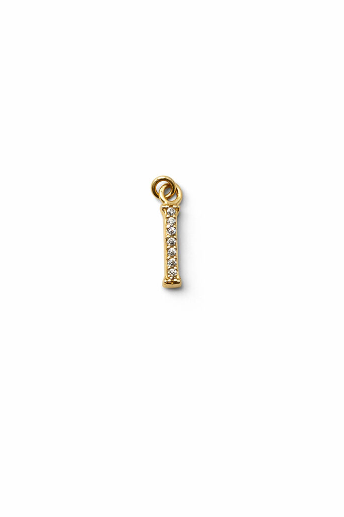 LETTER "I" CHARM 10146 — Permanent Jewelry Accessories | Eterna Jewels Austin TX