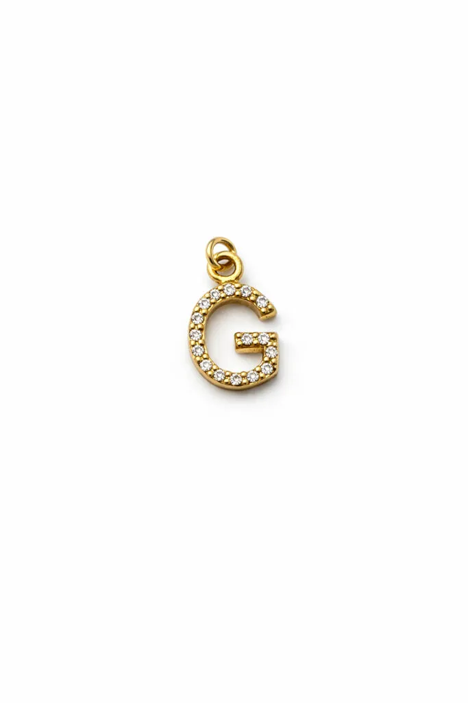 LETTER "G" CHARM 10138 — Permanent Jewelry Accessories | Eterna Jewels Austin TX