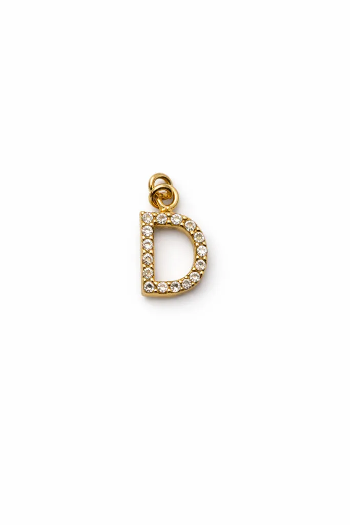 LETTER "D" CHARM 10148 — Permanent Jewelry Accessories | Eterna Jewels Austin TX