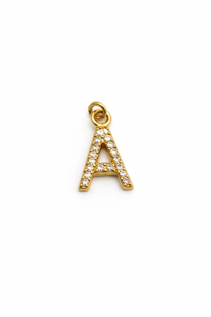 LETTER "A" CHARM 10149 — Permanent Jewelry Accessories | Eterna Jewels Austin TX