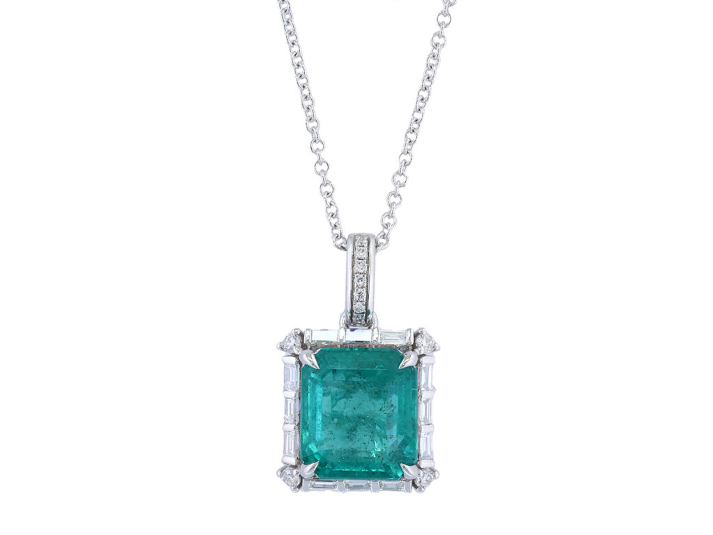 EMERALD SUPREME CROWN NECKLACE — Necklace | Eterna Jewels Austin TX