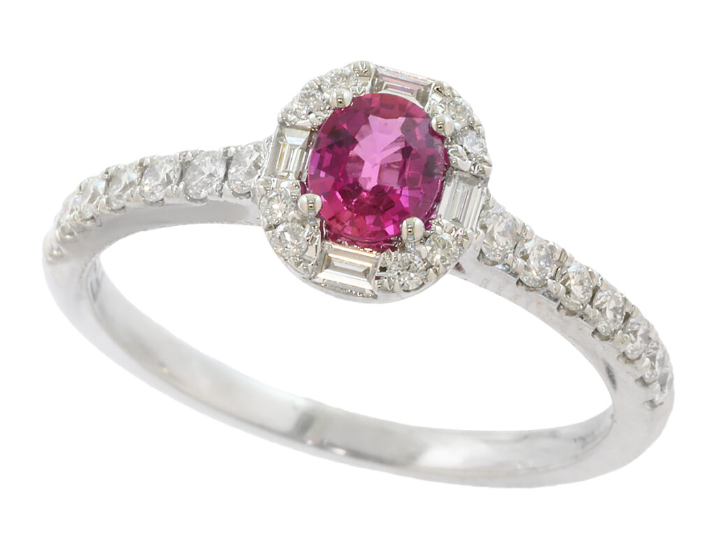 PINK SAPPHIRE ROSÉ RING — Ring | Eterna Jewels Austin TX
