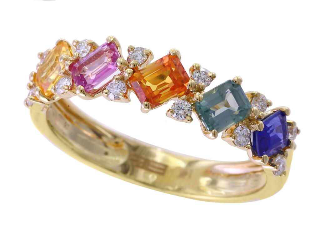 SAPPHIRE VIBRANCE RING — Ring | Eterna Jewels Austin TX