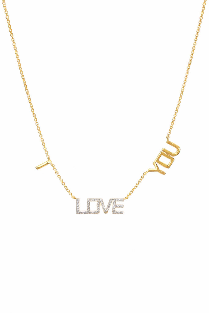 LOVE SIGNATURE NECKLACE — Necklace | Eterna Jewels Austin TX