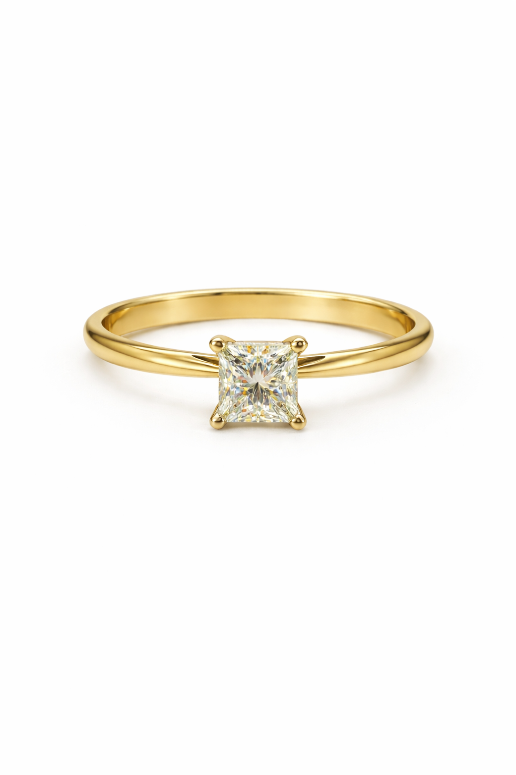 RADIANCE PRINCESS ENGAGEMENT RING — Ring | Eterna Jewels Austin TX