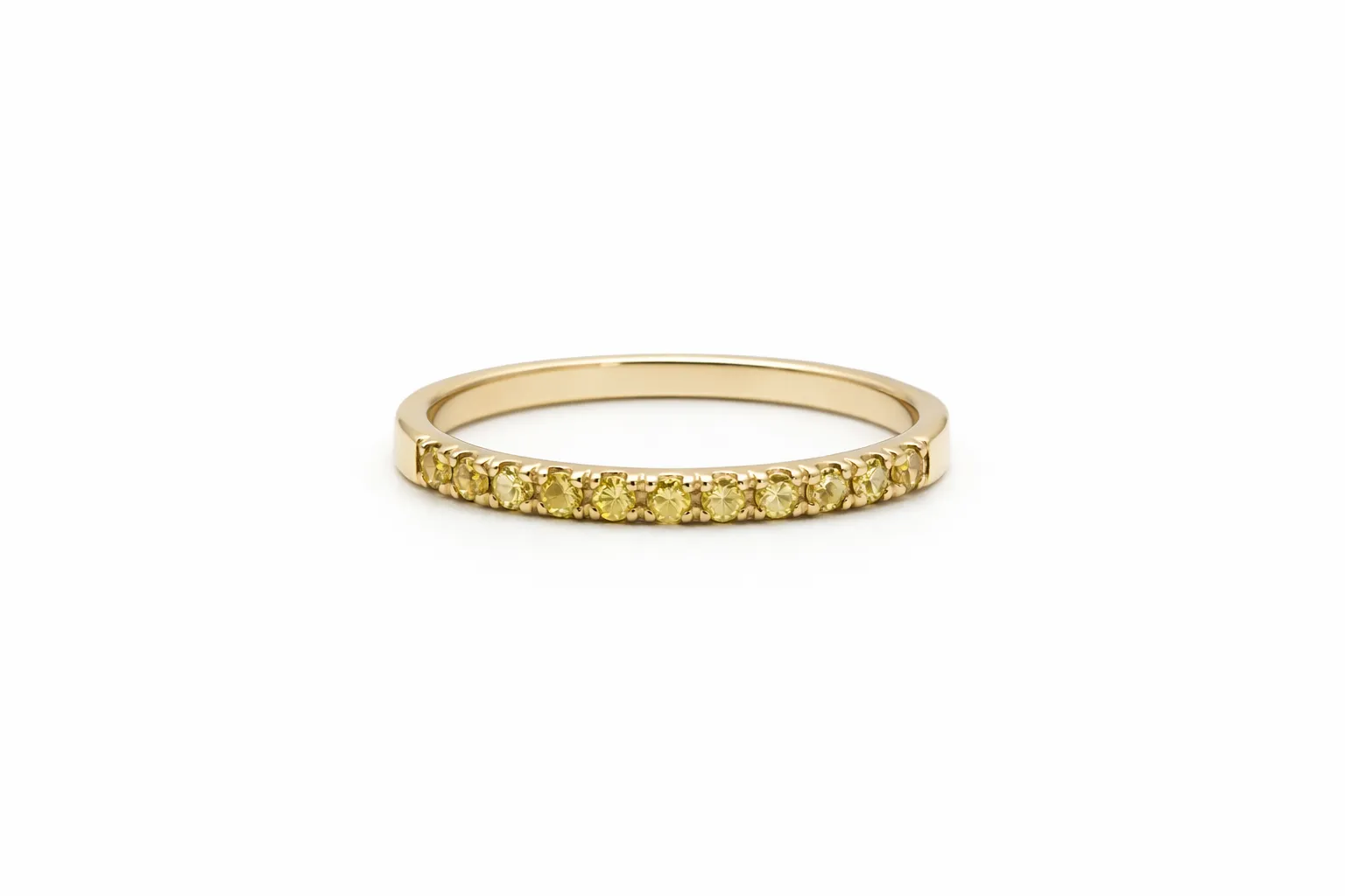AMBER LIGHT BAND RING — Ring | Eterna Jewels Austin TX