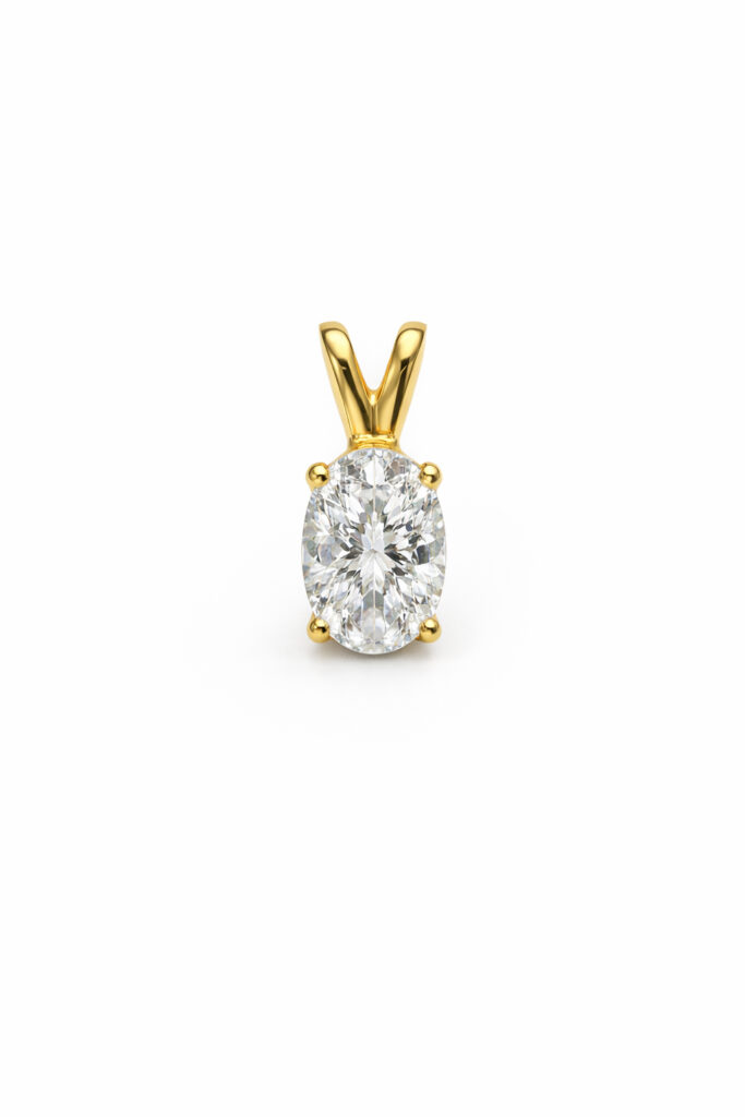OVAL CUT PRIME PENDANT — Pendant | Eterna Jewels Austin TX