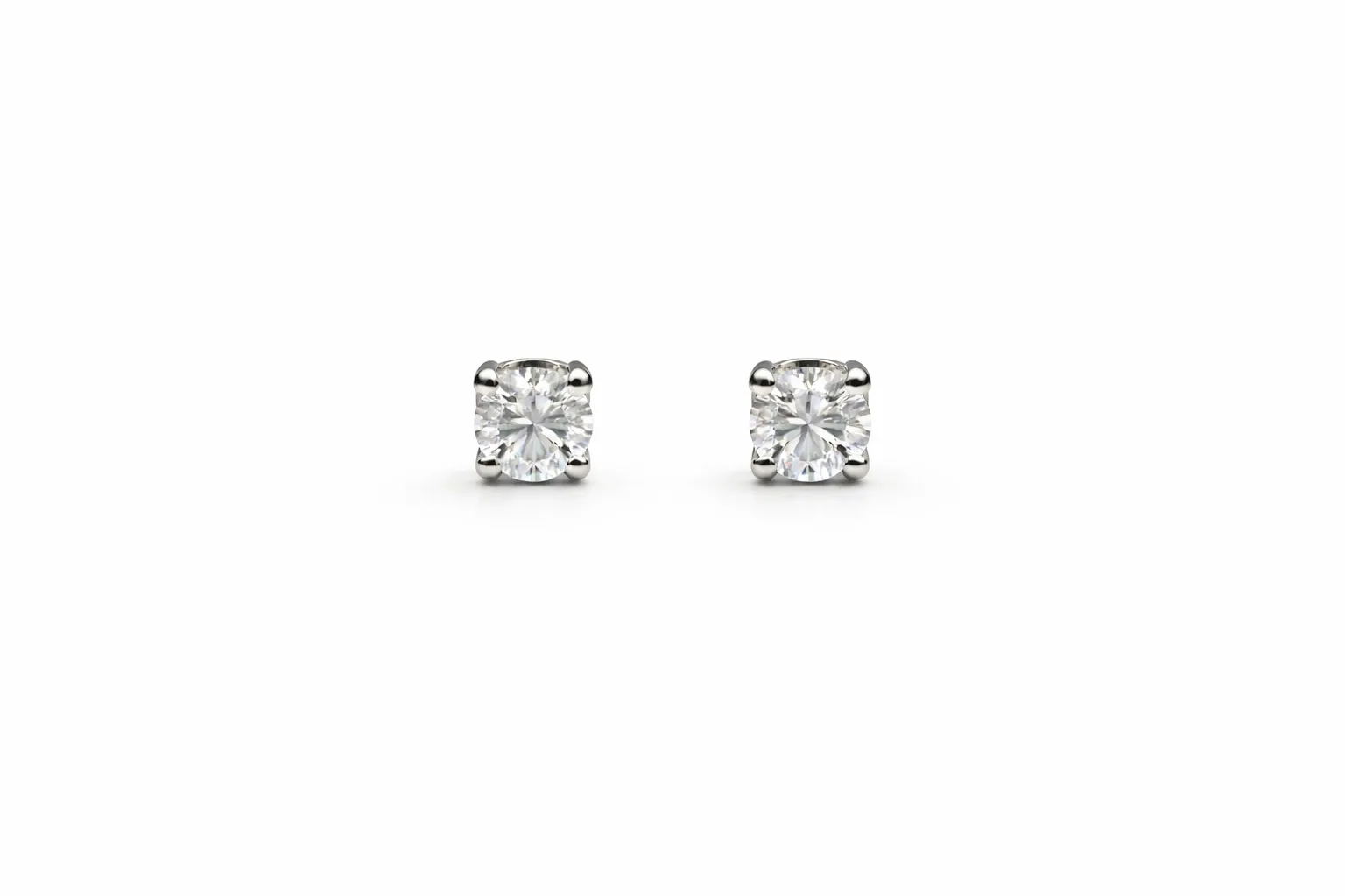 CLASSIC ROUND STUDS — Earrings | Eterna Jewels Austin TX