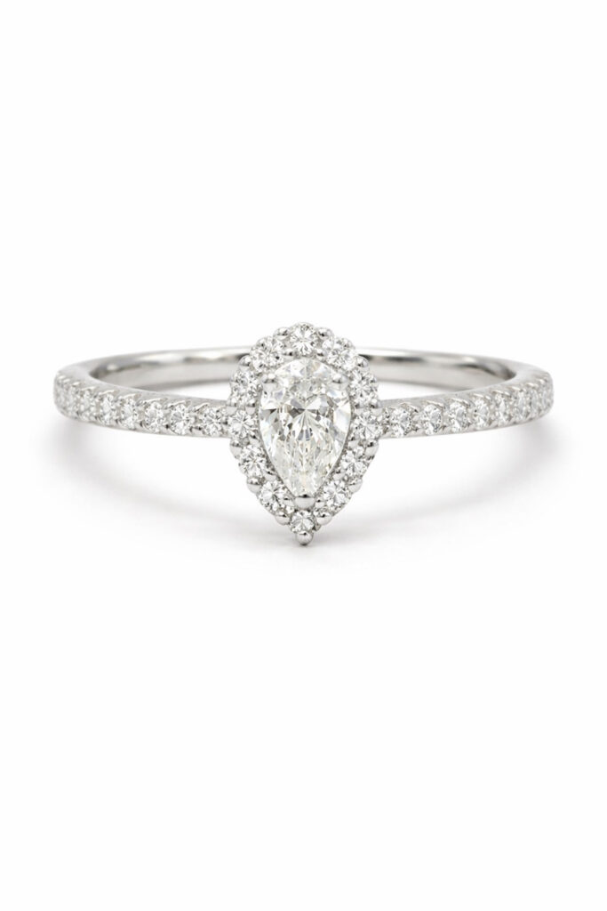BLISS PEAR ENGAGEMENT RING — Ring | Eterna Jewels Austin TX