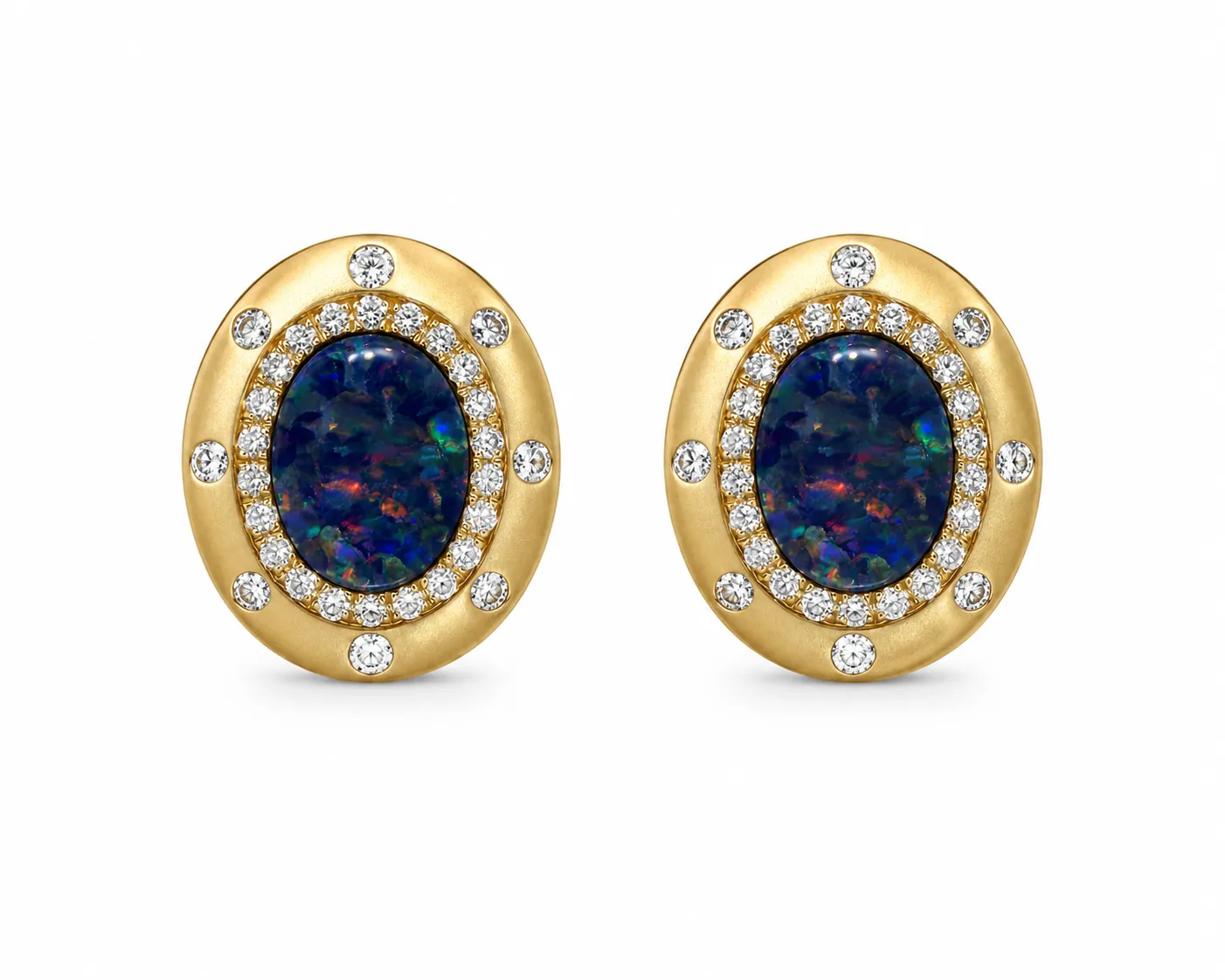 14KY 2.63CTW OP .45CTW DIA ER | Eterna Jewels Austin TX