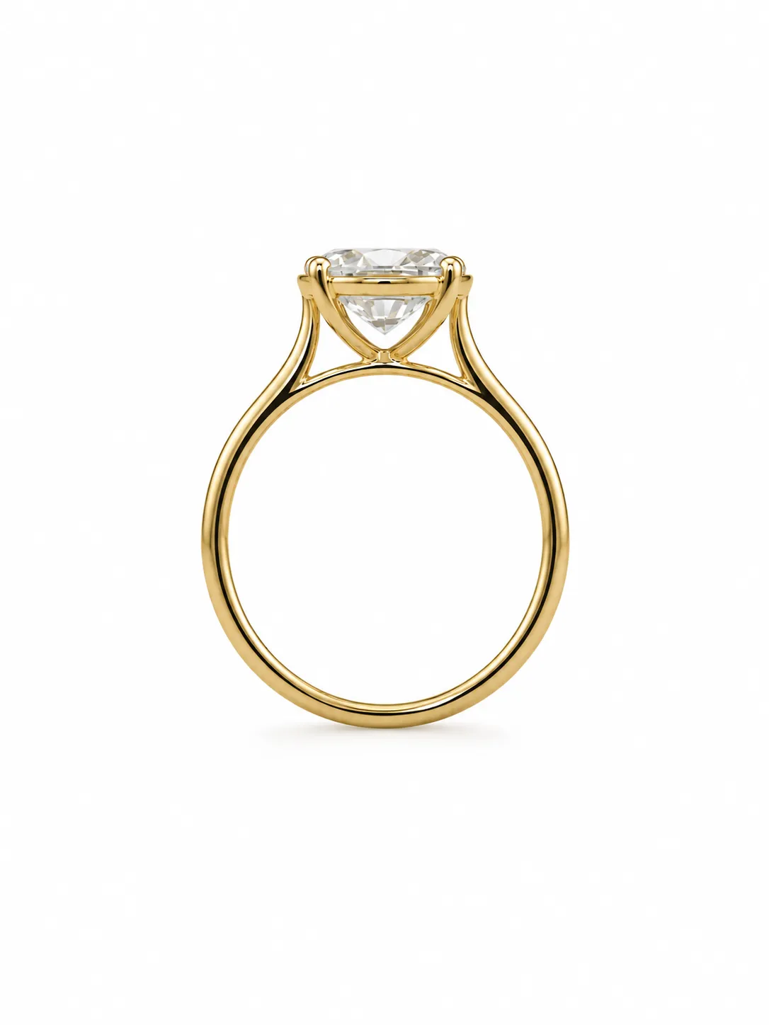 2CT OVAL LAB DIAMOND SOLITAIRE — Ring | Eterna Jewels Austin TX