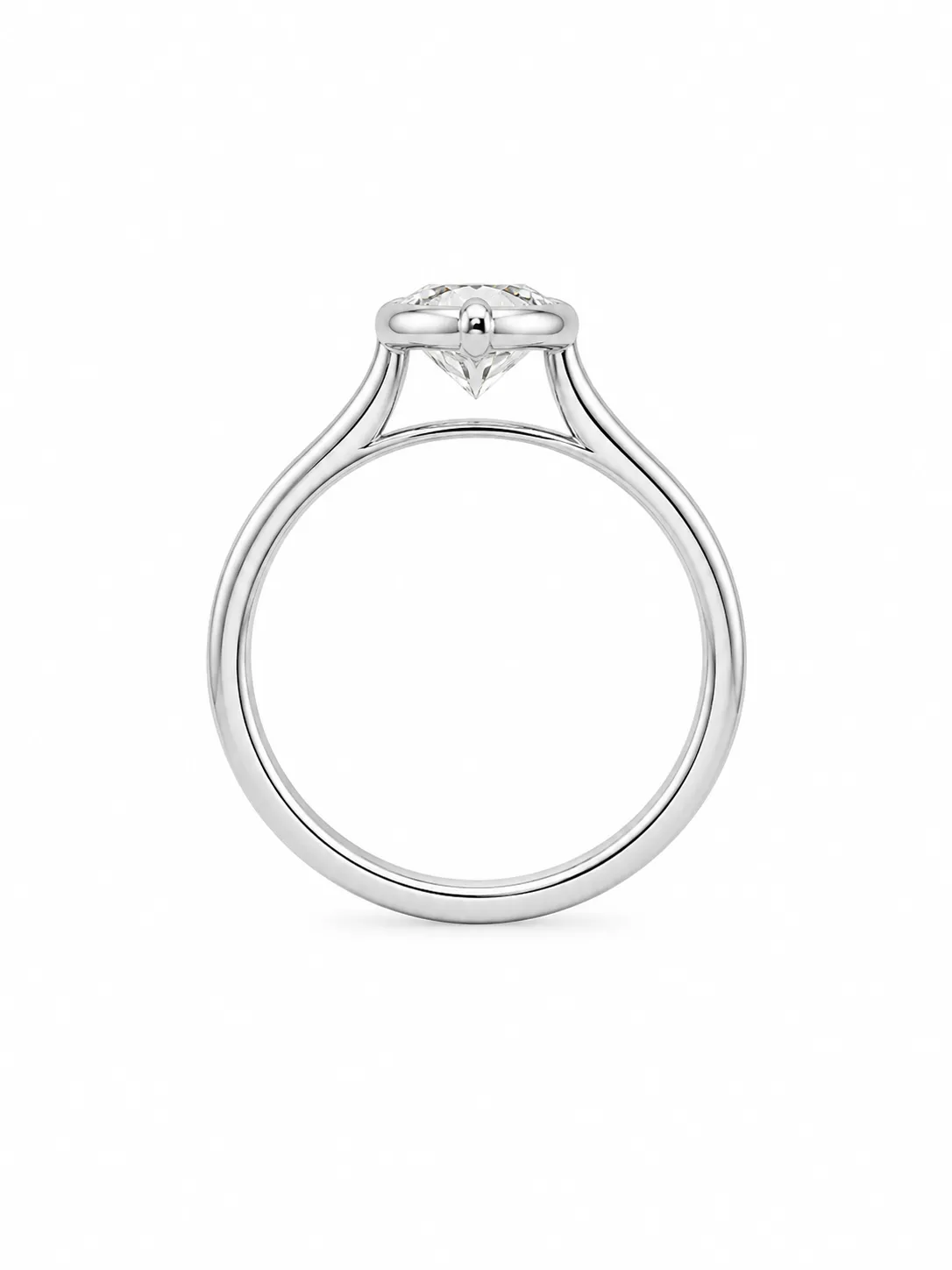 2.30CT MARQUISE LAB DIAMOND SOLITAIRE — Ring | Eterna Jewels Austin TX