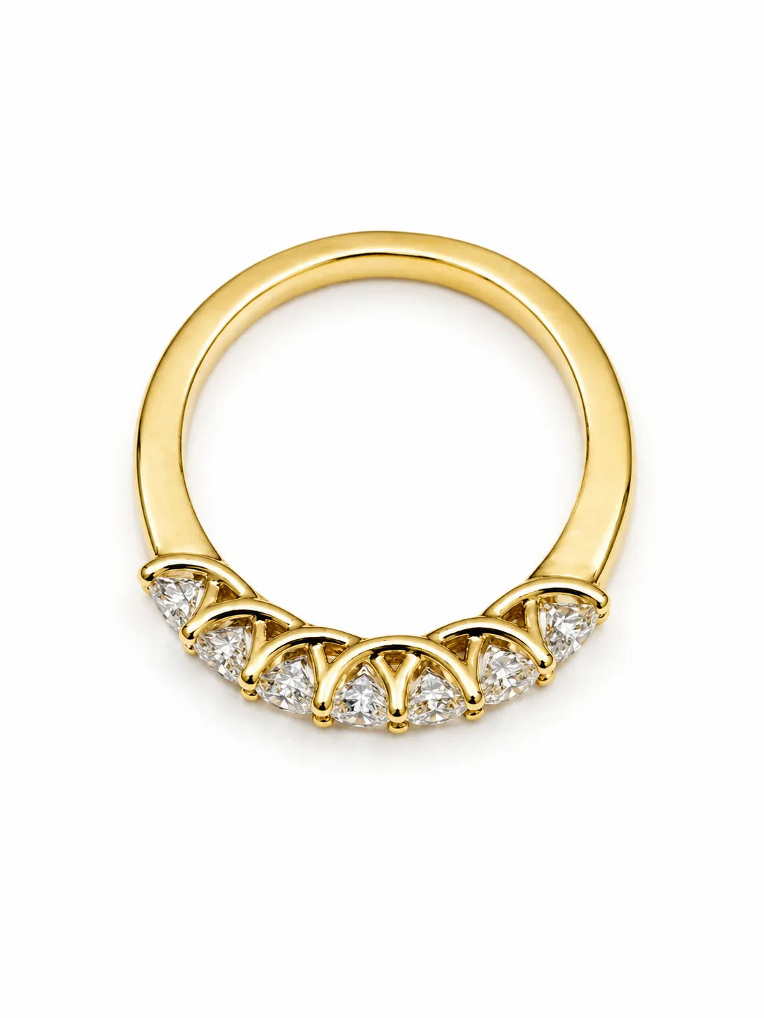 14KY 1.02CTW F/VS1 LAB DIA BAND SZ 7 — Ring | Eterna Jewels Austin TX