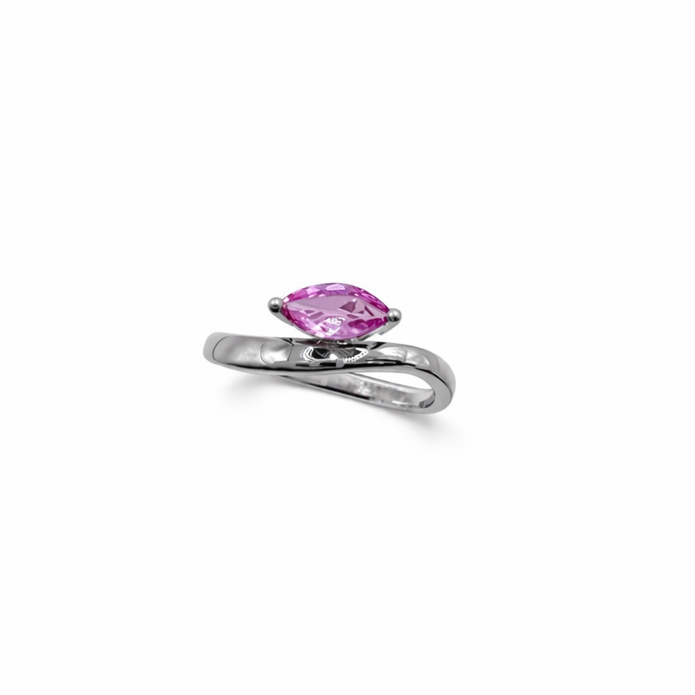 THE MARQUISE FLOW SAPPHIRE RING — Ring | Eterna Jewels Austin TX