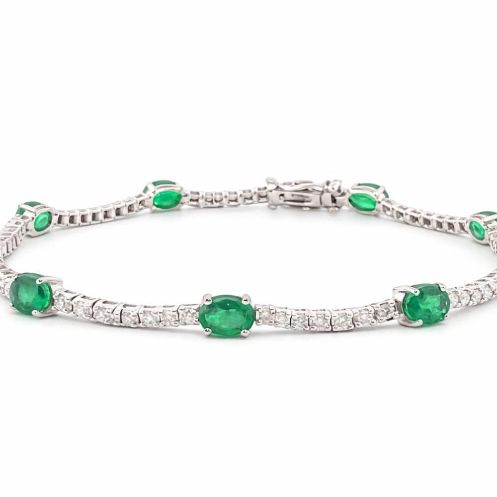 EMERALD HARMONY BRACELET — Bracelet | Eterna Jewels Austin TX