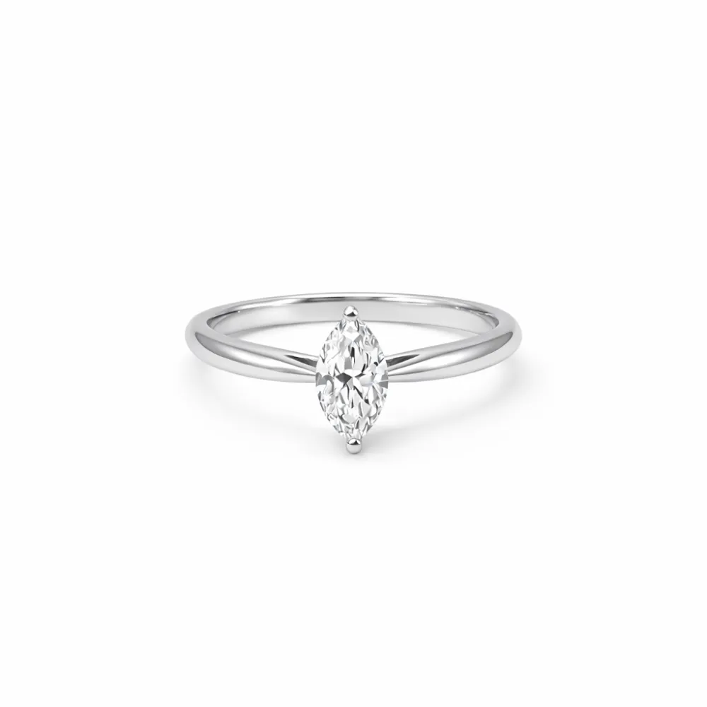 ETERNA MARQUISE VOW RING — Ring | Eterna Jewels Austin TX