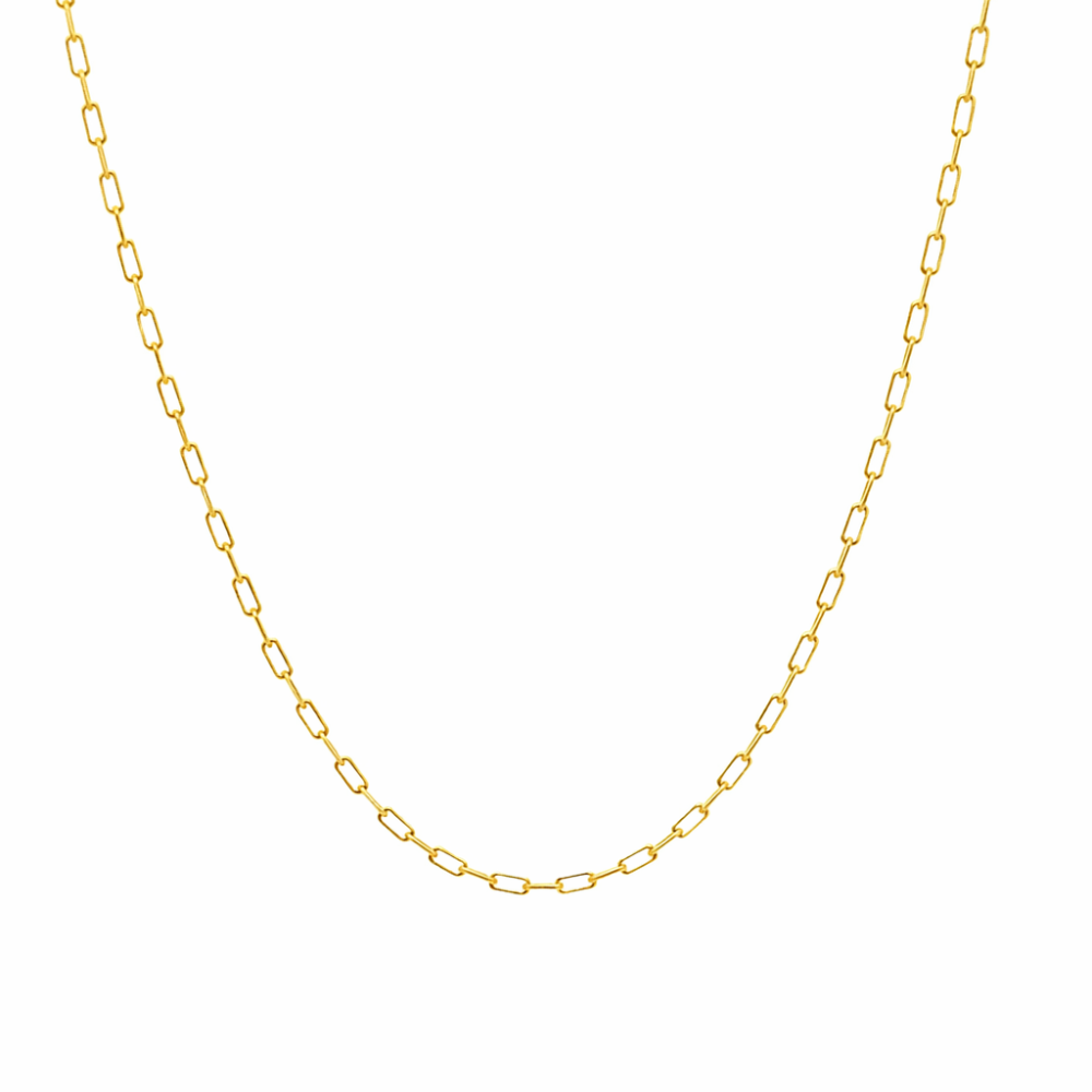 PAPER CLIP CHAIN 10018 — Necklace | Eterna Jewels Austin TX