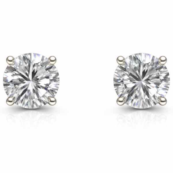 PURE LIGHT LG STUDS — Earrings | Eterna Jewels Austin TX