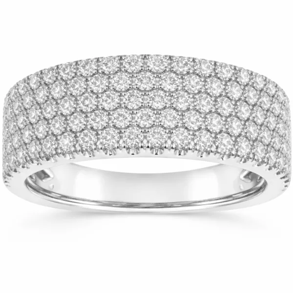DIAMOND STARDUST BAND RING — Ring | Eterna Jewels Austin TX