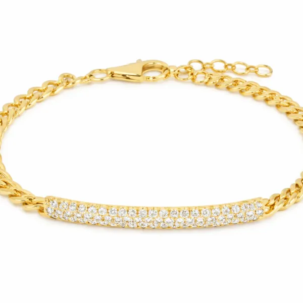 NOVA DIAMOND BAR BRACELET — Bracelet | Eterna Jewels Austin TX