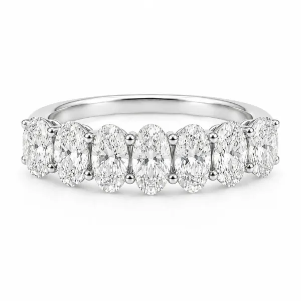 1.95CT OVAL CUT LG DIA 14KW BD E/VS1 — Ring | Eterna Jewels Austin TX