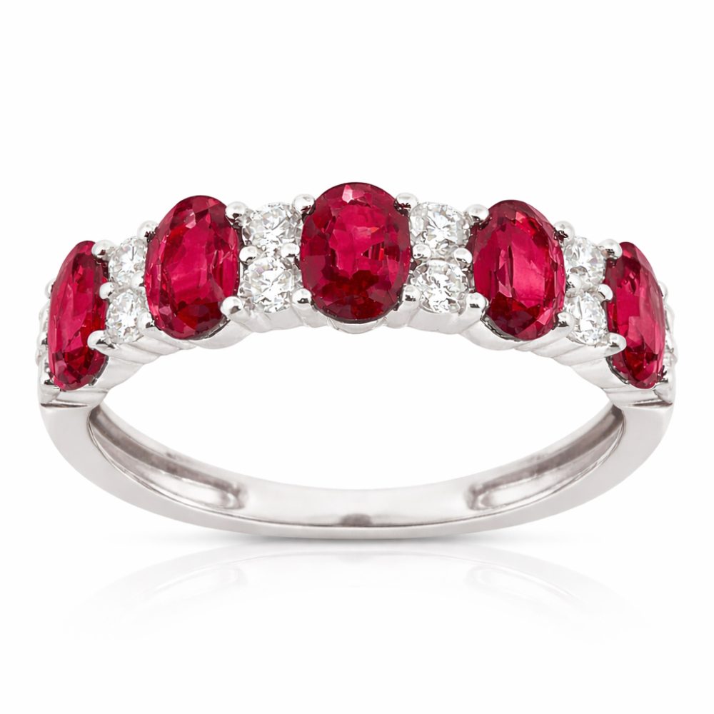 RUBY EVANTHE BAND RING — Ring | Eterna Jewels Austin TX