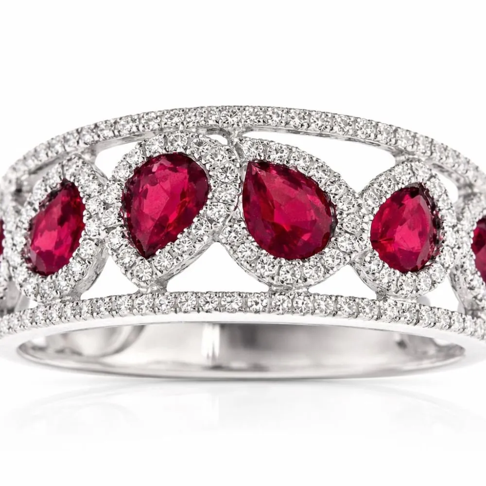 RUBY BELARIA BAND RING — Ring | Eterna Jewels Austin TX