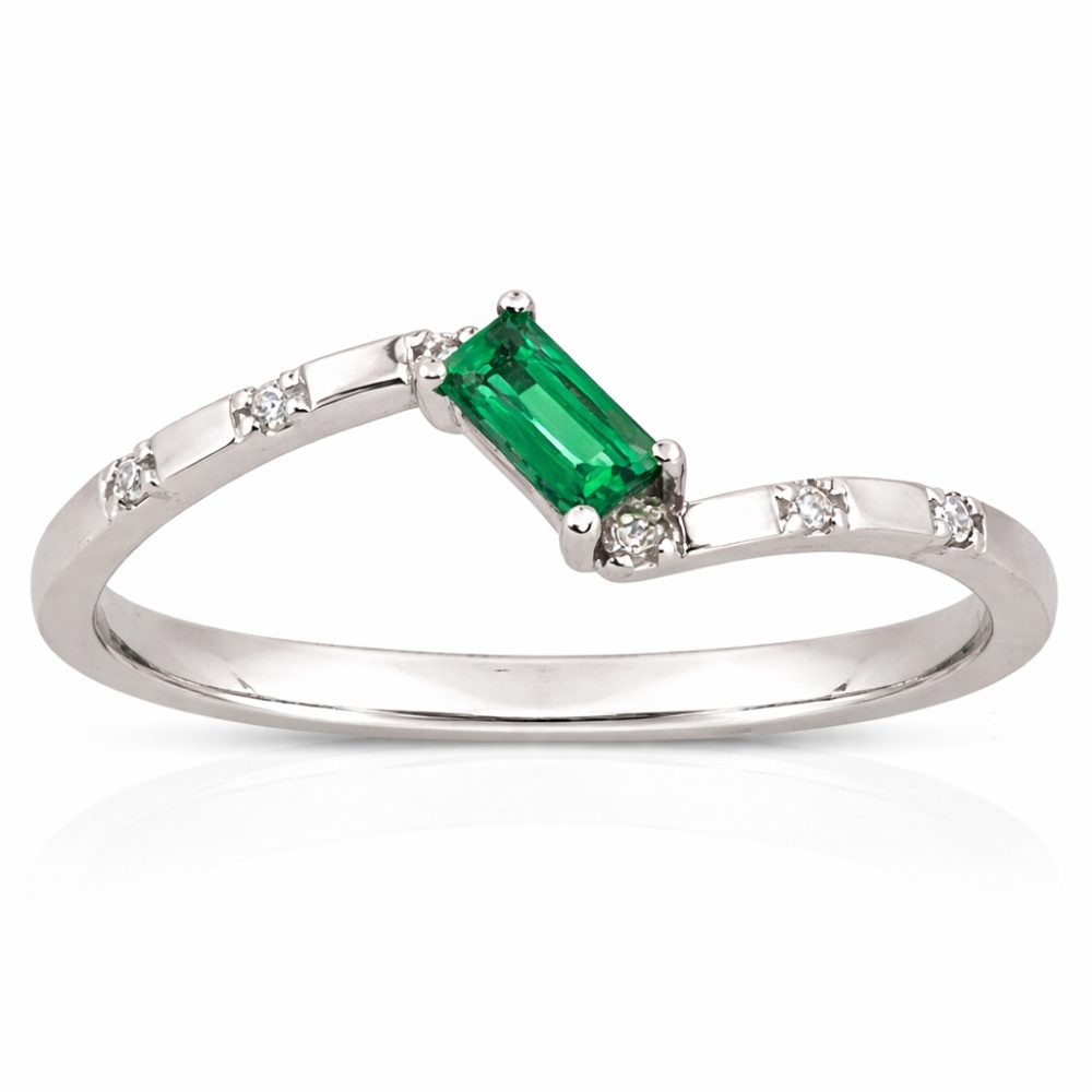 VERDANT ÉCLAT BAND RING — Ring | Eterna Jewels Austin TX
