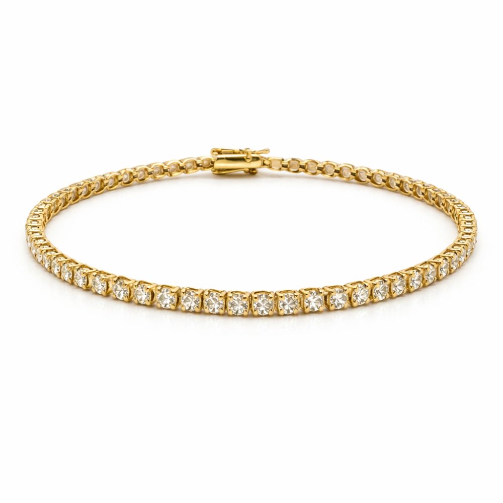 AURUM TENNIS BRACELET — Bracelet | Eterna Jewels Austin TX