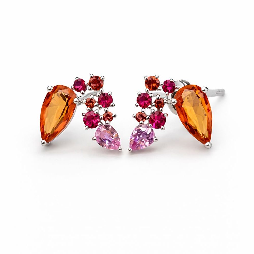 RADIANT AMBER  EARRINGS — Earrings | Eterna Jewels Austin TX