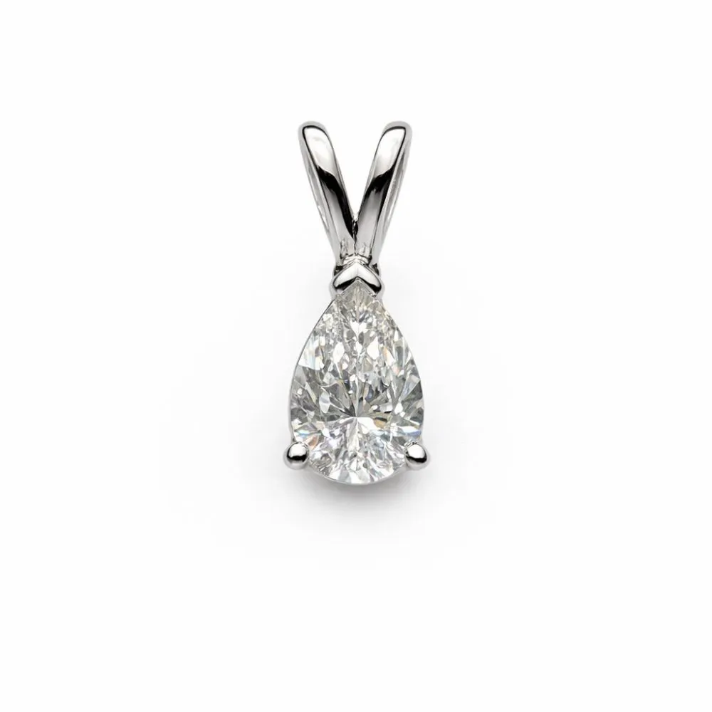 PEAR CUT ESSENCE PENDANT — Pendant | Eterna Jewels Austin TX