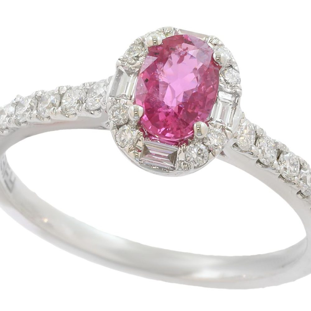 BLUSH PINK SAPPHIRE RING — Ring | Eterna Jewels Austin TX